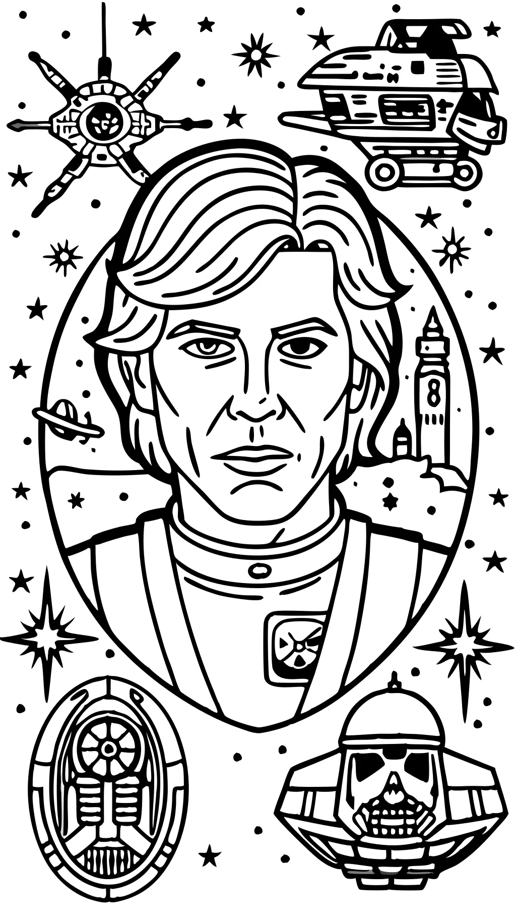 coloriages pour adultes Star Wars